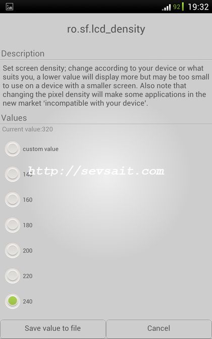 Скрины CyanogenMod на sevsait.com